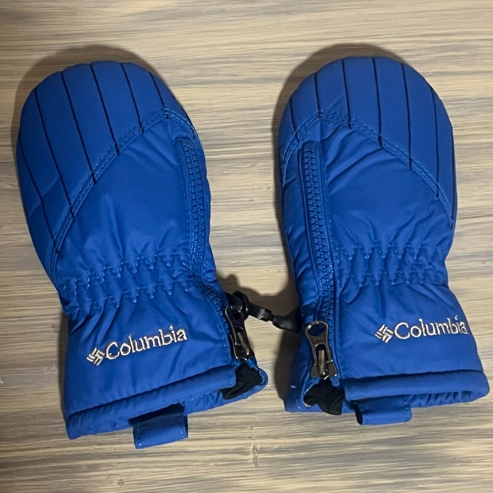 Columbia Infant Blue Winter Mittens